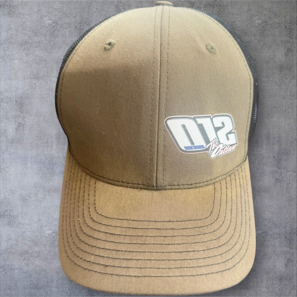 Richardson 112 Trucker Hat Dave Dubois 012 The Outlaw Brown Black Snapback